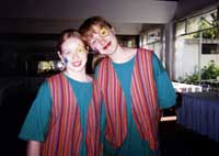 Missy & Laura, Quito, 1996